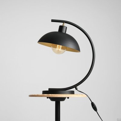 Espace Desk Lamp Metal Black