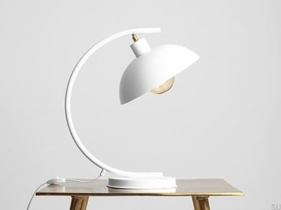 Espace Desk Lamp Metal White
