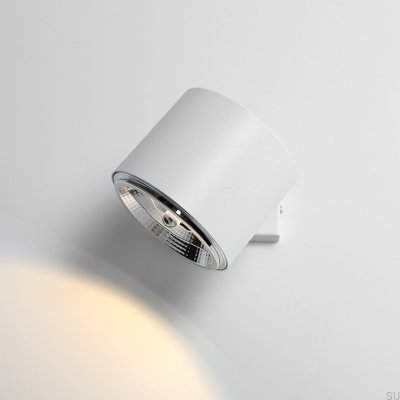 Wall lamp Bot Metal White