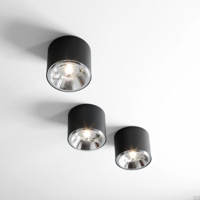 Ceiling Lamp Bot Metal Black
