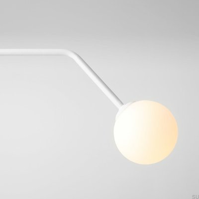 Pure Metal White Hanging Lamp