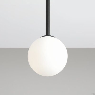 Pinne Short Metal Black Ceiling Light
