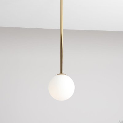 Pinne Medium Metal Gold Ceiling Light