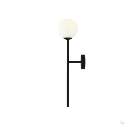 Bosso Metal Black Wall Lamp