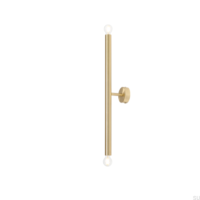 Tubo 2 S Brass Wall Lamp