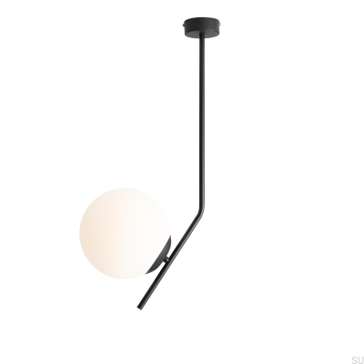 Gallia Metal Black Ceiling Light