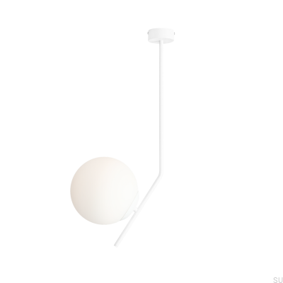 Gallia Metal Ceiling Light White