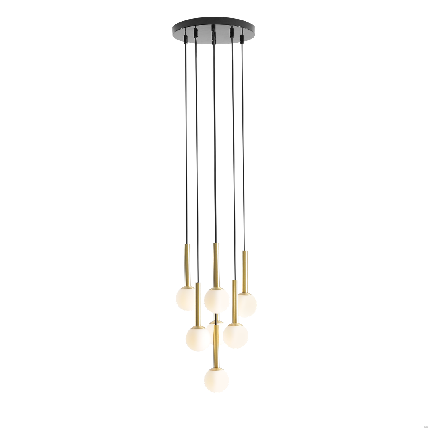 1103T1--Lampa-wisząca-Riu-7-Ring-Mosiężna-z-Czarnym-Artera-Skandynawskie-Uchwyty_2