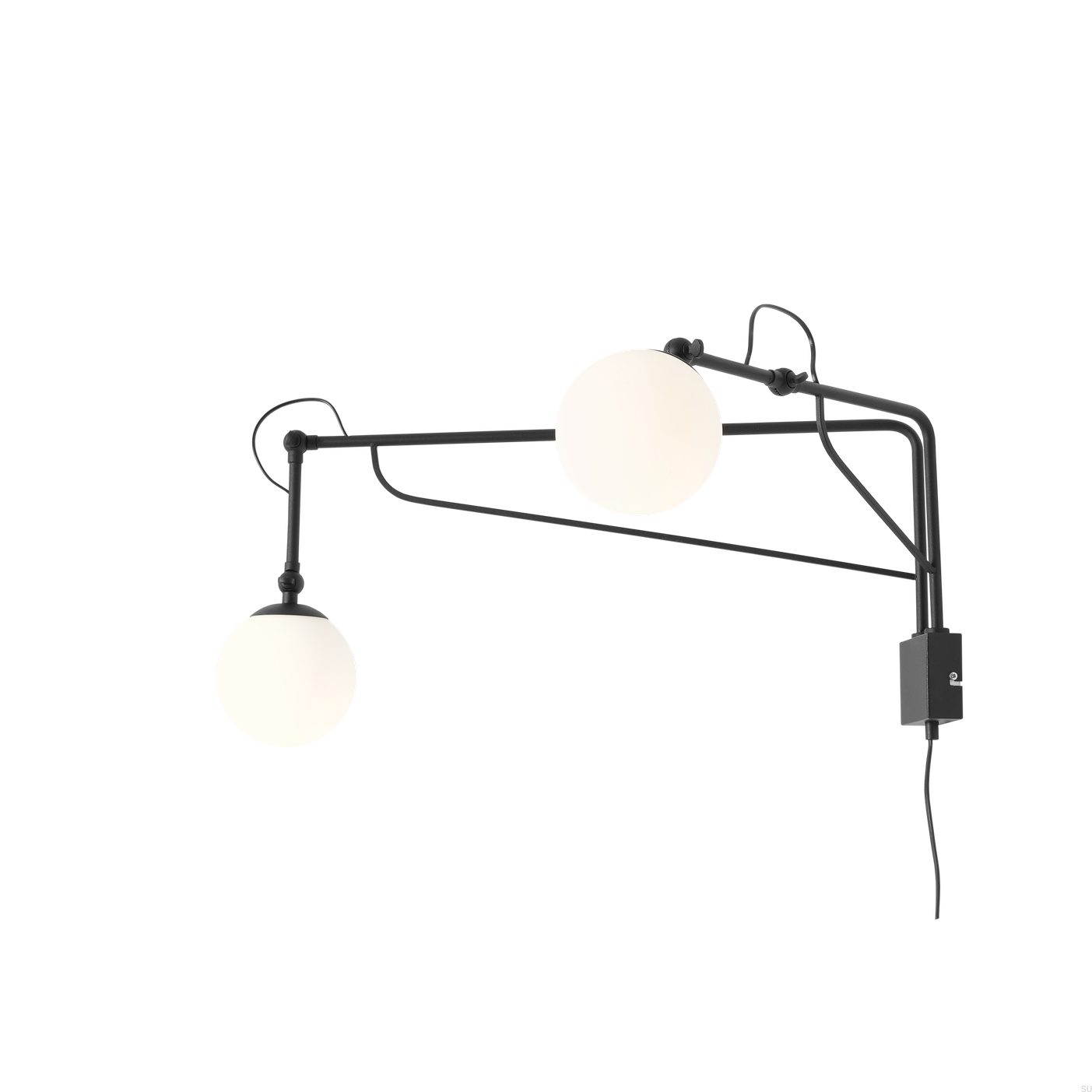 1105D1--Kinkiet-Soho-Glass-2-Metalowy-Czarny-Artera-Skandynawskie-Uchwyty_2