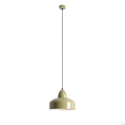 Como Metal Pistachio Hanging Lamp