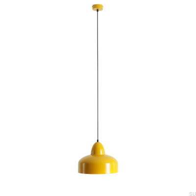 Como Metal Mustard Hanging Lamp