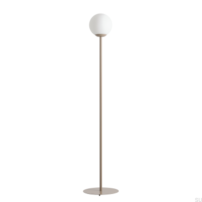 Pinne Floor Lamp Metal Beige