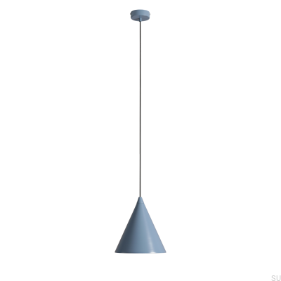 Form Metal Blue Hanging Lamp