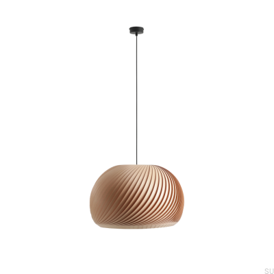 Hanging lamp Nature Dark XL Wooden Beech