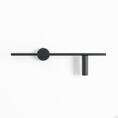 Trevo Metal Black Wall Lamp (Right)