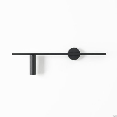Trevo Metal Black Wall Lamp (Left)
