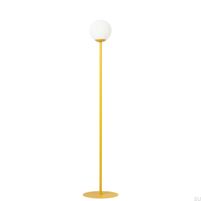 Pinne Metal Mustard Floor Lamp