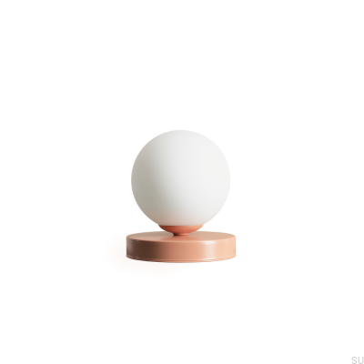 Ball S Desk Lamp Metal Coral