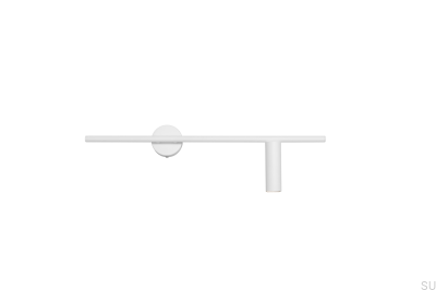 Trevo Metal Wall Lamp White (Right)