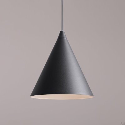 Form Metal Black Hanging Lamp