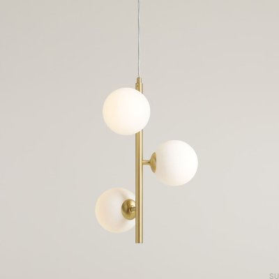 Fin 3 S Brass Hanging Lamp
