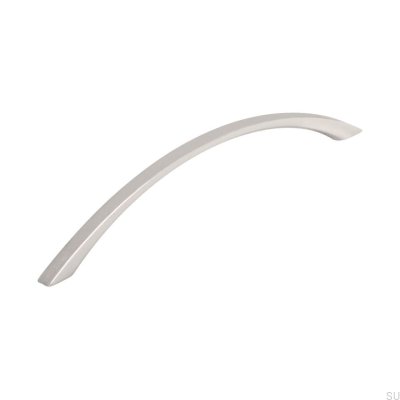 Long furniture handle Sun 192 Brushed silver
