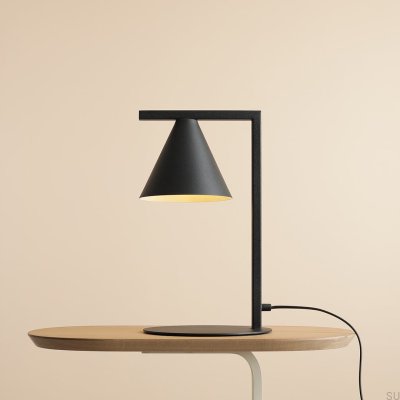 Desk lamp Form Metal Black