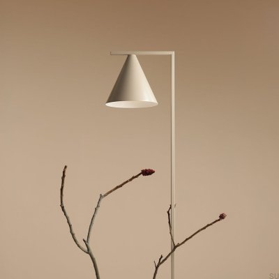 Floor lamp Form Metal Beige