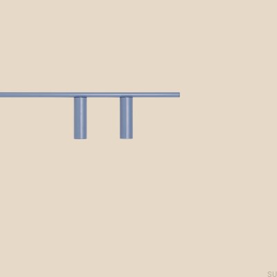 Trevo 3 Metal Blue Wall Lamp (Right)