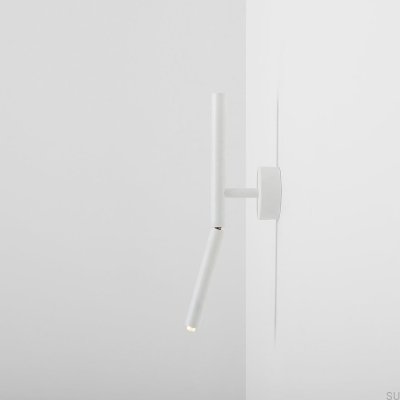 Stick Wall Lamp Metal White