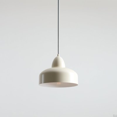 Como Metal Cream Hanging Lamp