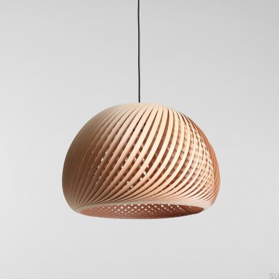 Nature Cross XL Wooden Beech Hanging Lamp