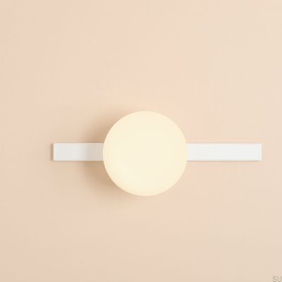 Garda Metal Wall Lamp White