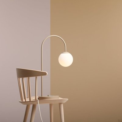 Una Desk Lamp Metal Beige