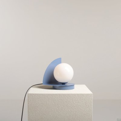 Loop Desk Lamp Metal Blue