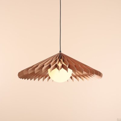 Hanging lamp Nature Sun XL Wooden Beech