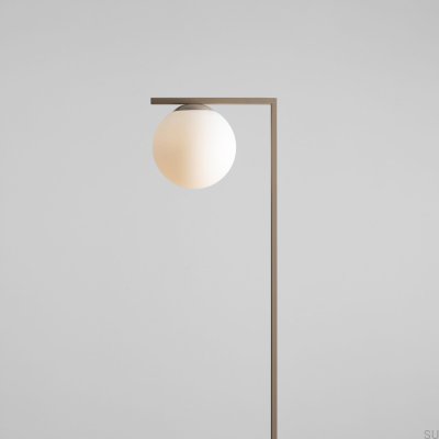 Zac Floor Lamp Metal Beige