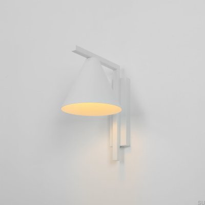 Form Metal Wall Lamp White