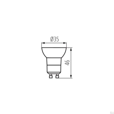REMI LED GU10-NW bulb