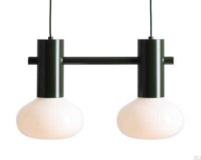Flo 2 S Hanging Lamp Metal Green