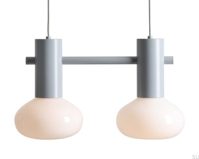 Flo 2 S Metal Gray Hanging Lamp