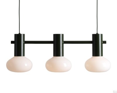 Flo 3 S Hanging Lamp Metal Green