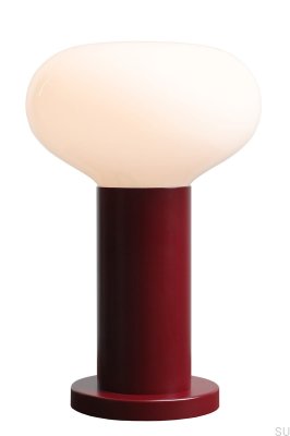 Flo S Desk Lamp Metal Red