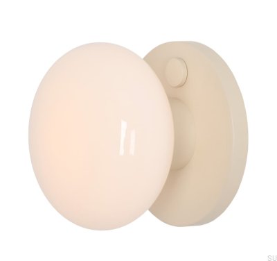 Flo S Wall Lamp Metal Cream