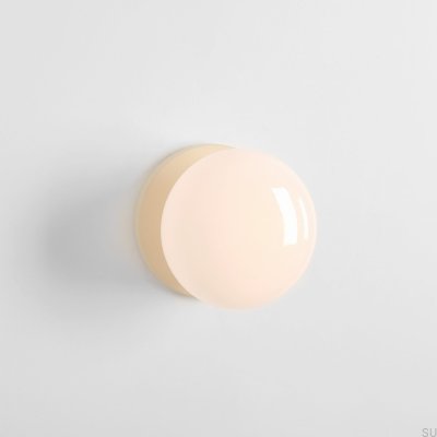 Flo S Wall Lamp Metal Cream