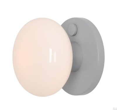 Flo S Wall Lamp Metal Grey