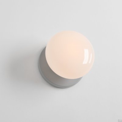 Flo S Wall Lamp Metal Grey