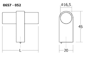 0657192L30--Uchwyt-meblowy-podłużny-Nobb-192-Aluminiowy-Szczotkowany-Czarny-Viefe-Skandynawskie-Uchwyty