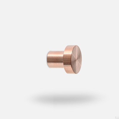 Nena S wall hanger, brushed copper, unpainted