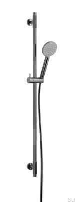 Shower rail with adjustable wall mount ARM100 Brass Black Chrome